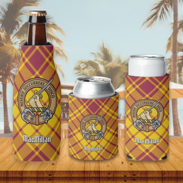Rafraichisseur De Bouteilles Clan MacMillan Crest sur le tatan de robe (Créateur téléchargé)