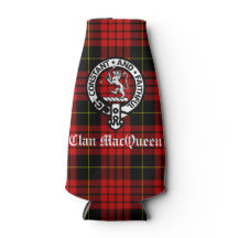 Clan MacQueen Crest Badge & Tartan
