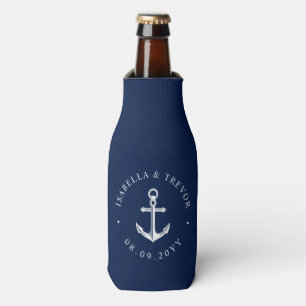 Rafraichisseur De Bouteilles Coutume nautique de date de mariage d'Ancre