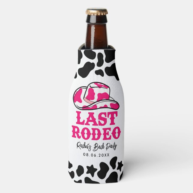 Rafraichisseur De Bouteilles Cowgirl Disco Dernier Rodeo Bachelorette (Bottle Devant)