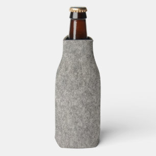 Rafraichisseur De Bouteilles Créez votre propre tissu gris   velu
