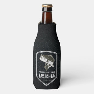 Rafraichisseur De Bouteilles Dépendant à la bière drôle de citation de pêc