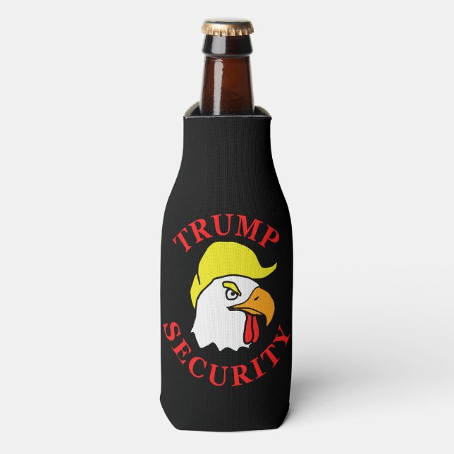 Rafraichisseur De Bouteilles Donald Trump Sécurité électorale (Bottle Devant)