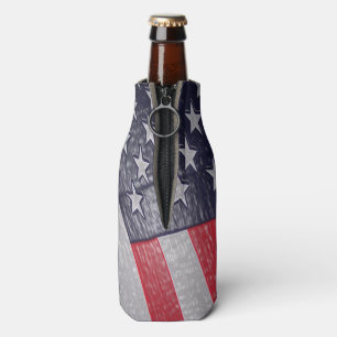 Rafraichisseur De Bouteilles Drapeau Dimensionnel américain