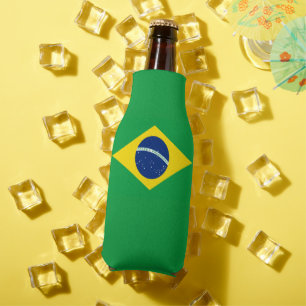 Rafraichisseur De Bouteilles Drapeau du Brésil Coupe du Monde 2026 Football