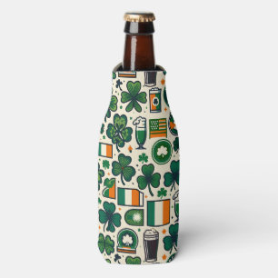 Rafraichisseur De Bouteilles Drapeau irlandais Saint Patricks Day Slainte