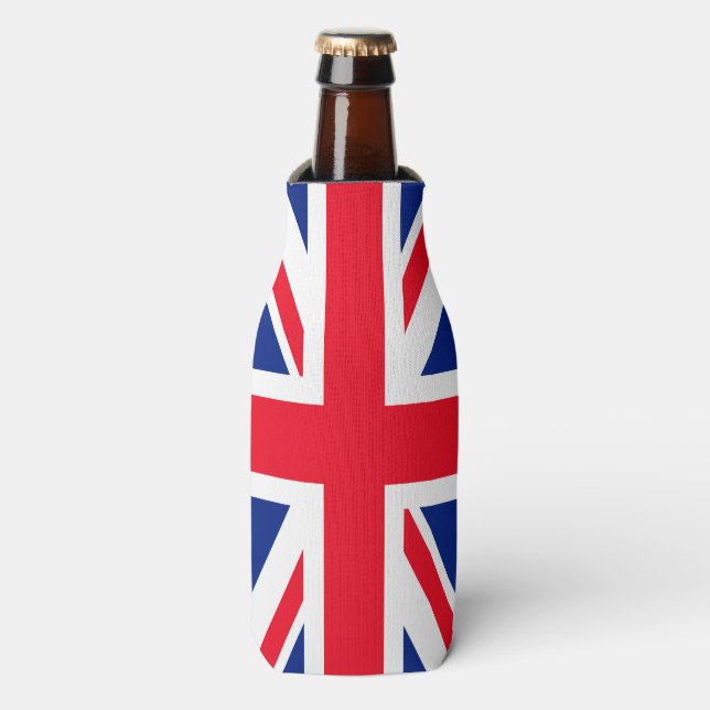 Rafraichisseur De Bouteilles Drapeau Union Jack du Royaume-Uni (Bottle Devant)