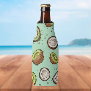Rafraichisseur De Bouteilles Duo Kiwi & Noix de Coco Fruit tropical à l'aquar