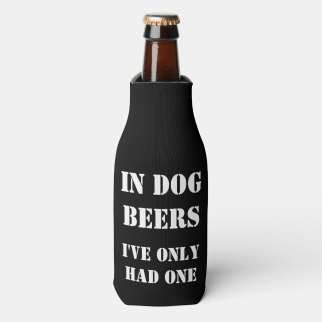 RAFRAICHISSEUR DE BOUTEILLES EN BIÈRES DE CHIENS (Bottle Devant)