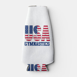 Rafraichisseur De Bouteilles Etats-Unis avec drapeau américain Gymnastique Spor