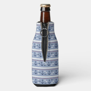 Rafraichisseur De Bouteilles Été nautique bleu
