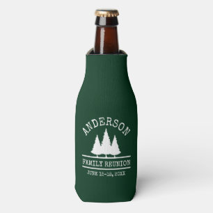 Rafraichisseur De Bouteilles Famille Réunion Pin rustique Arbres verts