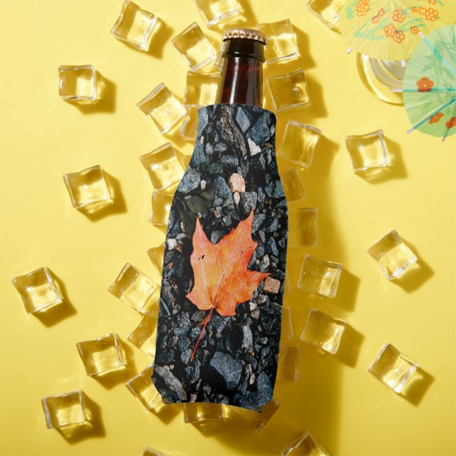 Rafraichisseur De Bouteilles Feuille orange (Été in situ)