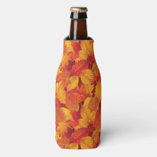 Rafraichisseur De Bouteilles Feuilles mouillés tombés. Arrière - plan automatiq