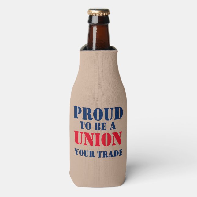 RAFRAICHISSEUR DE BOUTEILLES FIER D'ÊTRE UNION (Bottle Devant)