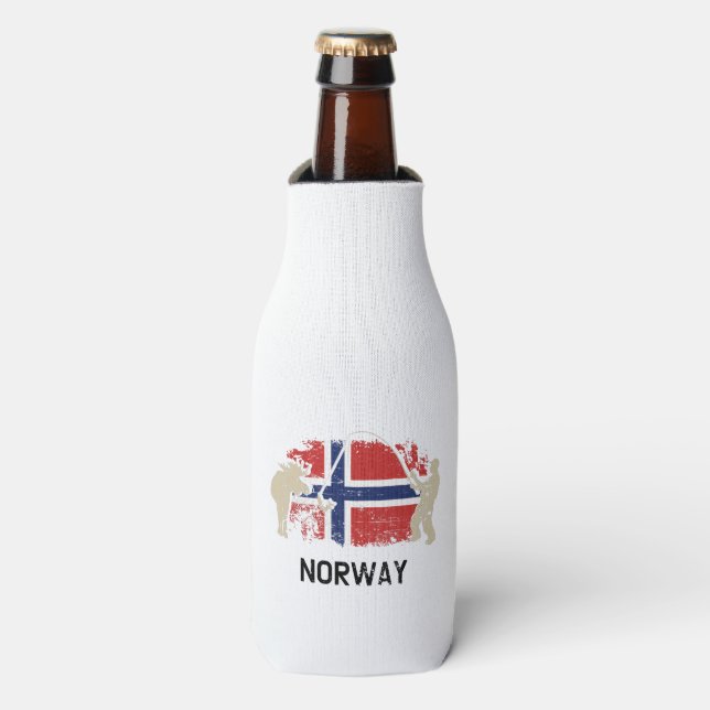 Rafraichisseur De Bouteilles Flag norvégien (Bottle Devant)