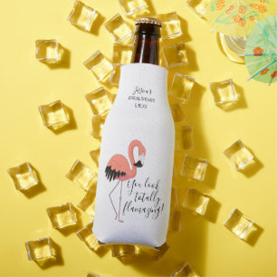 Rafraichisseur De Bouteilles Flamant Rose Mariage Flamazing Shower