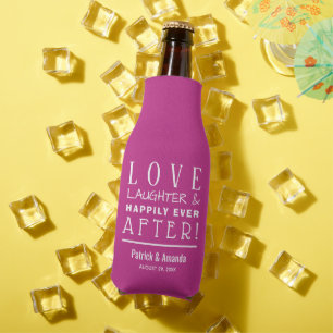 Rafraichisseur De Bouteilles Heureux Pour Toujours Mariage ROSE