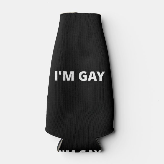 Rafraichisseur De Bouteilles I'm Gay (Devant)