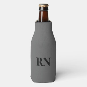 Rafraichisseur De Bouteilles Infirmier autorisé monochromatique gris RN