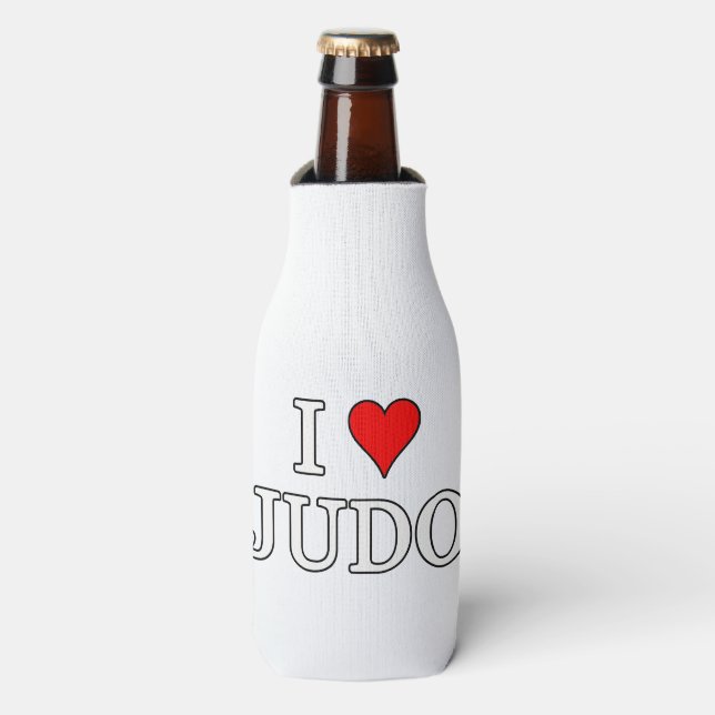 Rafraichisseur De Bouteilles J'aime le judo (Bottle Devant)
