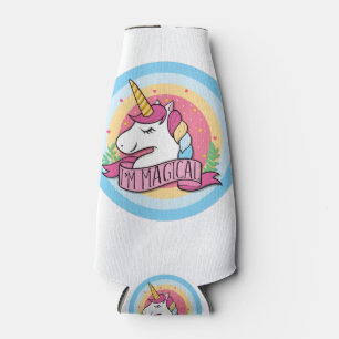 Rafraichisseur De Bouteilles Je suis Magical Unicorn print mignonne pour les fi