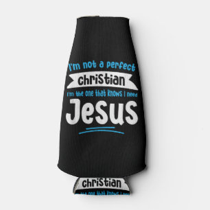 Rafraichisseur De Bouteilles Jésus Hommes Femmes Enfants Amusants Christian Bib
