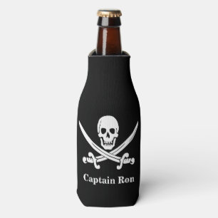 Rafraichisseur De Bouteilles Jollys rogers Pirate Capitaine Custom