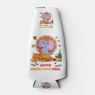 Rafraichisseur De Bouteilles Joyeux Hallo Elephant Boire Vin Merci Cadeau