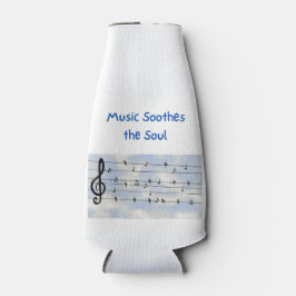 Rafraichisseur De Bouteilles La musique apaise l'âme sur une