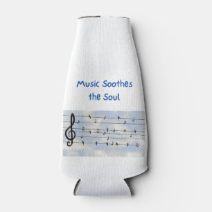 Rafraichisseur De Bouteilles La musique apaise l'âme sur une