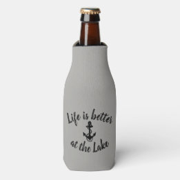 Rafraichisseur De Bouteilles LA VIE nautique EST MEILLEURE AU LAC et à l'ancre