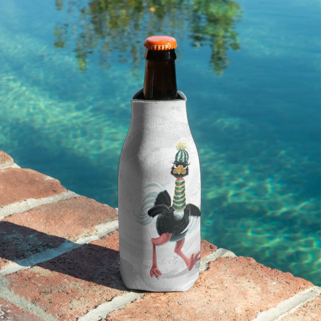 Rafraichisseur De Bouteilles L'autruche arctique à la course (Piscine in situ)