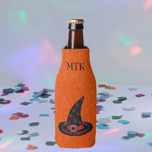 Rafraichisseur De Bouteilles Le casquette heureux de sorcière de Samhain tient