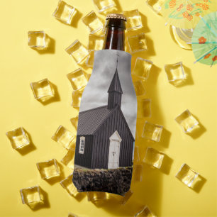 Rafraichisseur De Bouteilles L'Église Noire De Budir, Islande