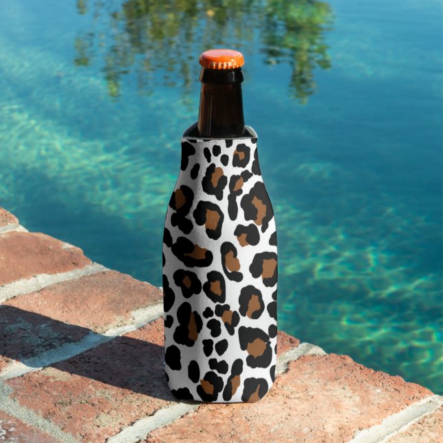 Rafraichisseur De Bouteilles Leopard Big Cat Fur Motif Imprimer (Piscine in situ)