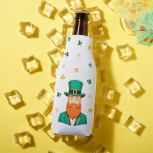 Rafraichisseur De Bouteilles Leprechaun Clover Shamrock Patrick's Day
