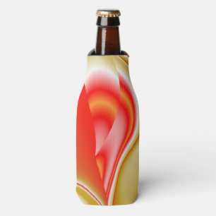 Rafraichisseur De Bouteilles Love and Gold Abstrait 3D Rainbowart