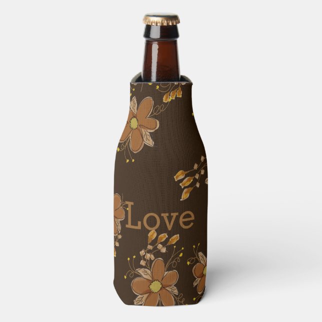 Rafraichisseur De Bouteilles Manche Brown dorée (Bottle Devant)