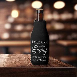 Rafraichisseur De Bouteilles Mangez, buvez et soyez effrayant Halloween Party