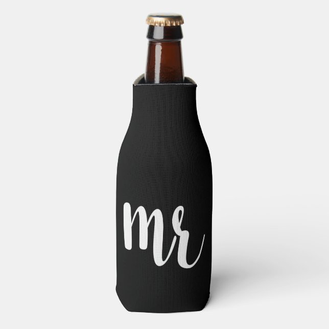 Rafraichisseur De Bouteilles Mariage M. & Mme mariée mariée (Bottle Devant)