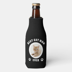 Rafraichisseur De Bouteilles Meilleur Chat Maman Toujours Personnalisé Photo Pe