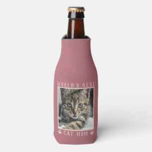 Rafraichisseur De Bouteilles Meilleur Chat Mondial Maman Empreintes de pattes A