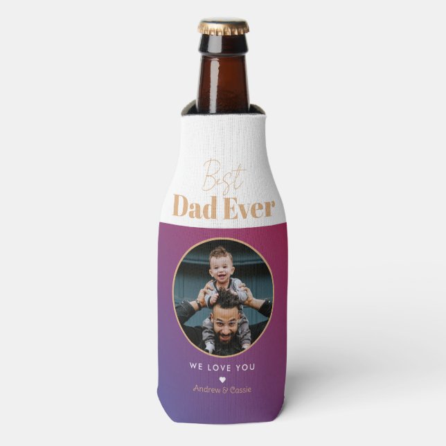 Rafraichisseur De Bouteilles Meilleur papa (Bottle Devant)