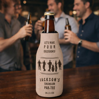 Rafraichisseur De Bouteilles Modern Golf Bachelor Par-tee Bachelor Party