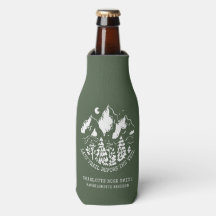 Moderne Simple Camping Bachelorette Party