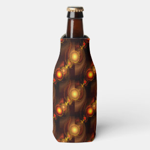 Rafraichisseur De Bouteilles Motif artistique abstrait élégant boho moderne en 