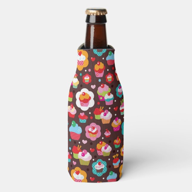 Rafraichisseur De Bouteilles Motif de gâteau Coupe Cute (Bottle Devant)