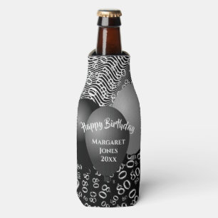 Rafraichisseur De Bouteilles Motif de nombre de joyeux anniversaire