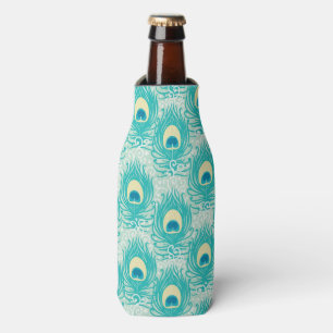 Rafraichisseur De Bouteilles Motif de plumes de paon